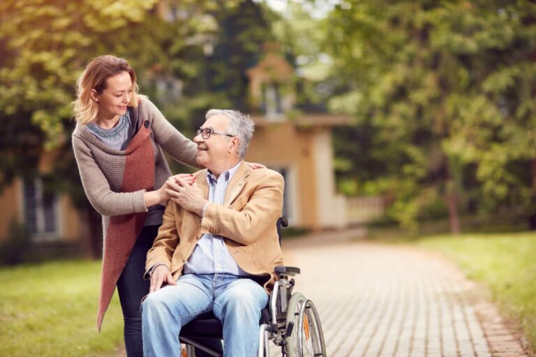 Caregiver photo from Adobe Stock