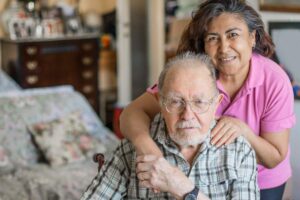 Caregiver photo from Adobe Stock